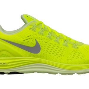 Nike LunarGlide 4- Volt (Neon Yellow/Silver)